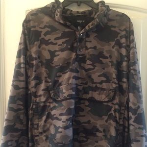 Forever 21 Camo Windbreaker